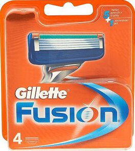 Gillette Fusion wkłady do maszynki 4szt. 