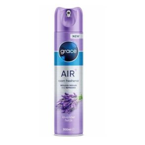 Grace Air Lavender Fields Odświeżacz powietrza o zapachu lawendy 300 ml