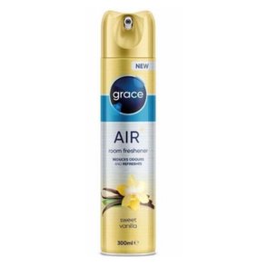 Grace Air Sweet Vanilla Odświeżacz powietrza o zapachu wanilii 300 ml