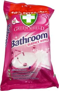 Green Shield Bathroom Nawilżane chusteczki do czyszczenia łazienki 70 sztuk