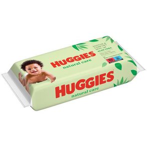 Huggies Natural Care Chusteczki nawilżające dla dzieci 56 sztuk