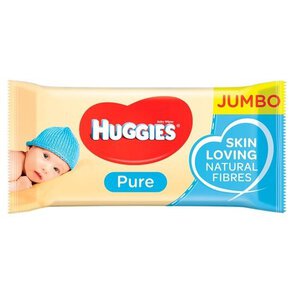 Huggies Pure Jumbo chusteczki nawilżane 72szt