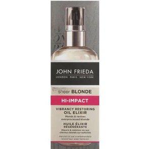 John Frieda Sheer Blonde Hi-Impact Eliksir - olejek do włosów blond 100 ml
