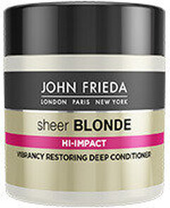 John Frieda Sheer Blonde Hi-Impact Maska odbudowująca do włosów platynowy blond 150 ml