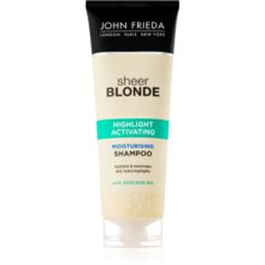 John Frieda Sheer Blonde Highlight Activating Szampon rozświetlający do ciemnych odcieni włosów blond 250 ml