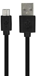 Kabel USB na micro USB 3m czarny