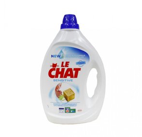Le CHAT Sensitive Żel do prania z mydłem marsylskim 1,7l