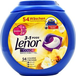 Lenor 54 prania kapsułki 3in1 Kolor Golden Orchide