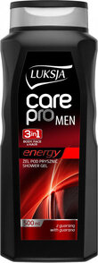 Luksja Care Pro Men Energy Żel pod prysznic 3in1 500 ml