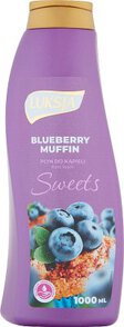 Luksja Sweets Blueberry Muffin Płyn do kąpieli 1000ml