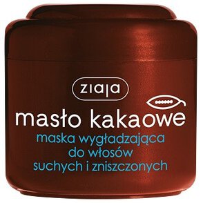 Maska wygładzająca do włosów suchych i zniszczonych Ziaja Masło Kakaowe 200ml
