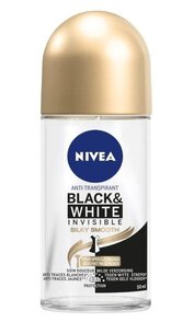 Nivea Women Invisible Black & White Silky Smooth Dezodorant w kulce 50 ml