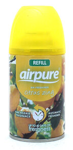 Odświeżacz powietrza Airpure 250ml Freshmatic wkład Citrus Zing