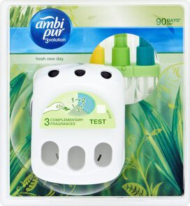 Odświeżacz powietrza Ambi Pur Fresh New Day zestaw urządzenie z regulacją + wkład 20ml