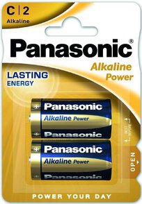 Panasonic Alkaline Power LR14 / C Baterie alkaliczne 2 sztuki