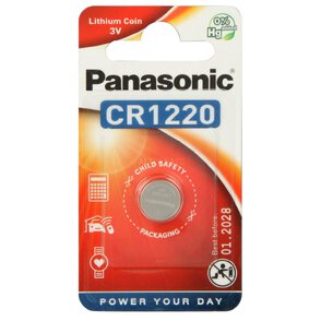 Panasonic CR1220 Bateria litowa 1 sztuka