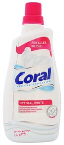 Płyn do prania Coral Optimal White 1,5l