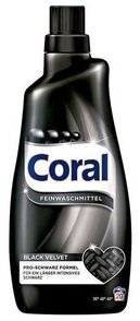 Płyn do prania czarnych ubrań Coral 20 prań  Black Velvet 1,5l