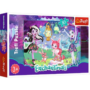 Puzzle Magiczny świat Enchantimals 30 el. Trefl