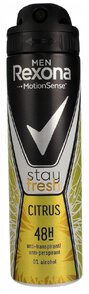  Rexona Stay Fresh Men Citrus Antyperspirant w sprayu 150ml