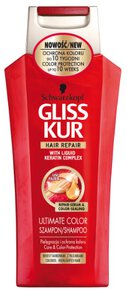 Schwarzkopf Gliss Kur Hair Repair Ultimate Color szampon do włosów farbowanych, z pasemkami 250 ml