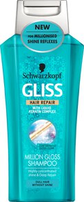 Schwarzkopf Gliss Kur Million Gloss Szampon Połysk i głęboka regeneracja 250ml