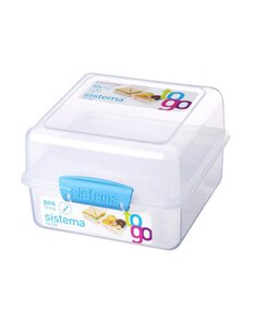 Sistema lunchbox kostka to go 1,4l Niebieski