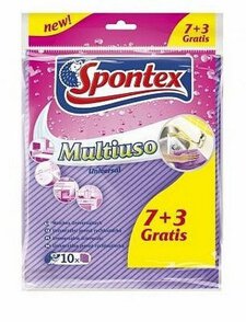 SPONTEX MULTIUSO Ścierki uniwersalne 7+3 GRATIS