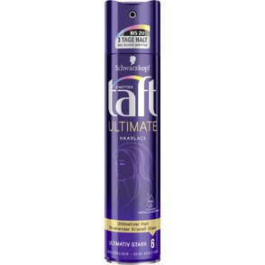 Taft Ultimate 6 Nabłyszczający Lakier do włosów 250 ml