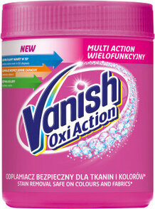 Vanish  Oxi Action Pink Odplamiacz do tkanin w proszku 470g