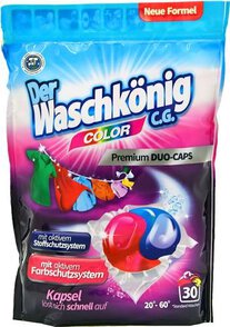 Waschkönig Kapsułki Duo-Caps Kolor 30 prań