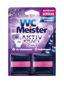 WC Meister 2x50g kostki do spłuczki Lavender