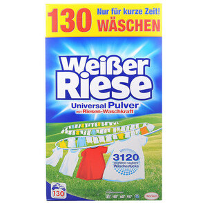 WeiBer Riese 7,15 kg 130 prań - Uniwersalny proszek do prania tkanin