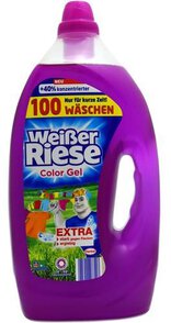 Weisser Riese 100 prań Żel do prania tkanin kolorowych 5,0l