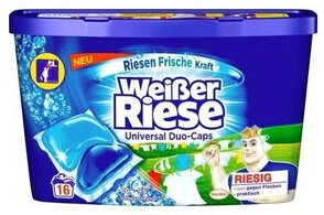 Weisser Riese 16 prań Duo-Caps Uniwersal pudełko 320g