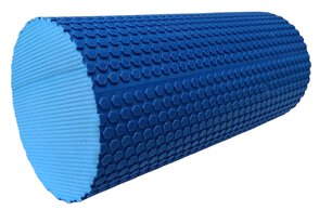 Zipro Roller EVA Fitness Roller Masażu Rolka Joga 30cm Niebieski