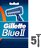 Gillette 2 Jednorazowa maszynka do golenia dla mężczyzn 5 sztuk