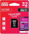 Karta pamięci micro sd GOODRAM 32GB z adapterem
