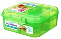 Pojemnik Lunchbox Bento Cube Sistema 1.25L Zielony